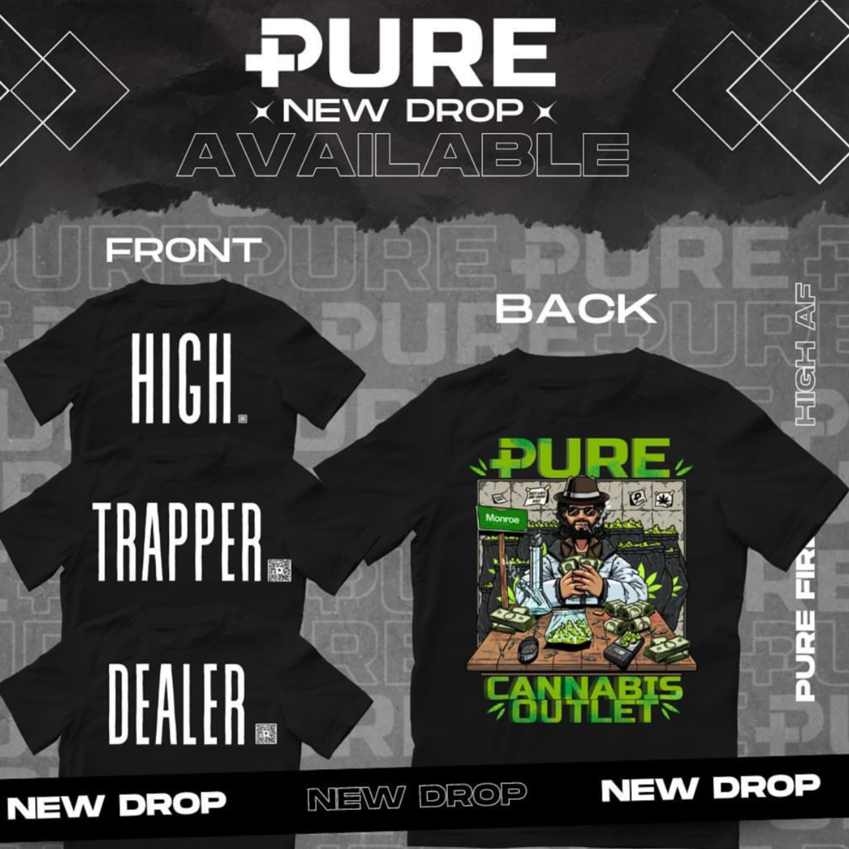 PURE ESSENTAILS TRAPPER T-SHIRT